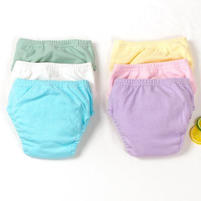China Printed Washable Baby Cloth Diapers Baby Potty Training Pants Baby Diapers for sale