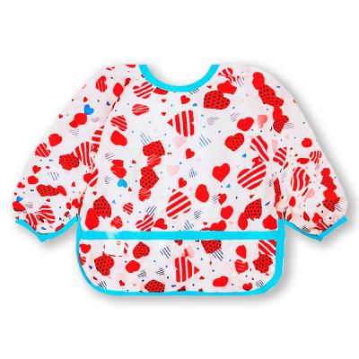 China Wholesale Antibacterial Baby's Baby Eating Bibs Baby Food Shirt Bib Kids Shirt for sale