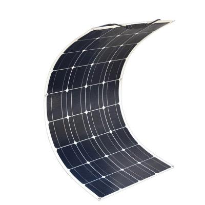 China 110W Semi Flexible Solar Panels for sale