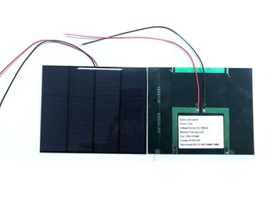 中国 屋外の小さい165X135mm 3.5w 6vは太陽電池パネルを薄板にしました 販売のため