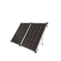 China Preto exterior 100 watts 12 volts que dobram os painéis solares à venda