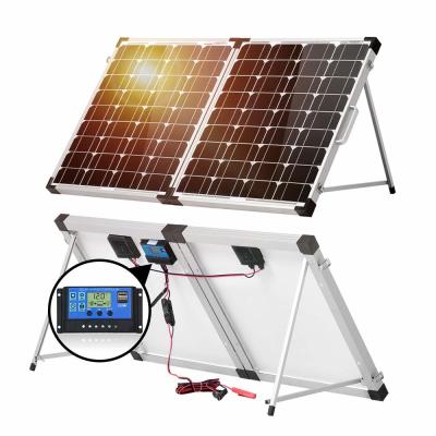 China Los paneles solares portátiles plegables 120w del silicio policristalino en venta