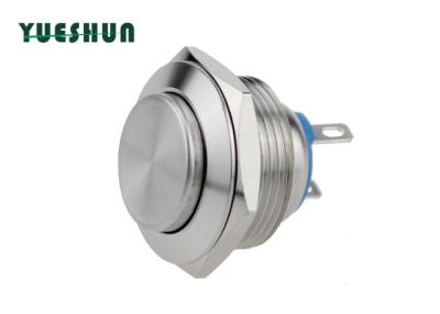 China RoHS 12V 16MM Waterproof Momentary Switch Normally Open for sale