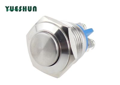 China Anti Vandal Push Button Doorbell Switch 1NO Dustproof High Power Efficiency for sale