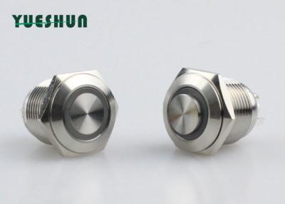 China Universal Waterproof Push Button Starter Switch Normal Open Stainless Steel Body for sale