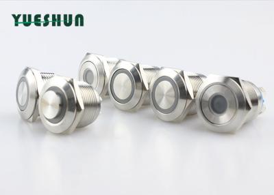 China Normal Open Watertight Push Button Switch PBT Base Silver Alloy Contact Material for sale