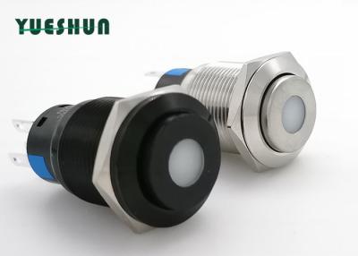 China Momentary 19mm Push Button Switch High Power Efficiency Strong Corrosion Resistance for sale