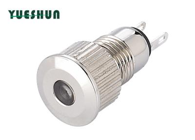 中国 8mmのパネルの台紙LEDの表示燈、24Vパネルの表示燈の点の記号LED 販売のため
