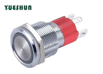 China High Current 250Vac Self Reset 10A Push Button Switch for sale