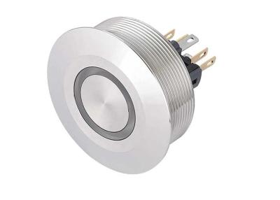 China Large Waterpeoof Push Button Switch Led Illuminated 22mm Stainless Steel for sale