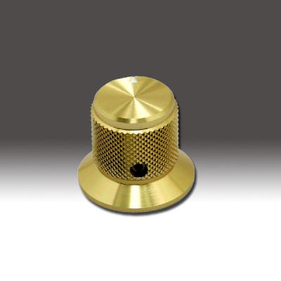 China Amplifier Aluminum Knobs,Gold/Chrome/Black Finish. Rohs for sale