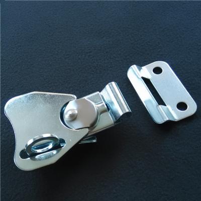 China Small Twist latch with keeper plate.Padlockable. Zinc finish.Rohs for sale