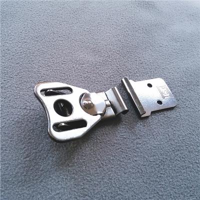 China Small Twist latch with keeper plate.Black Zinc finish.Rohs for sale