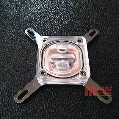 China CPU Water block,Radiator,MS-024-AC,Acrylic/Stainless steel/Red copper.Rohs for sale