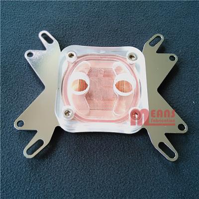 China CPU Water block,Radiator,MS-042-AC,Acrylic/Stainless steel/Red copper.Rohs for sale