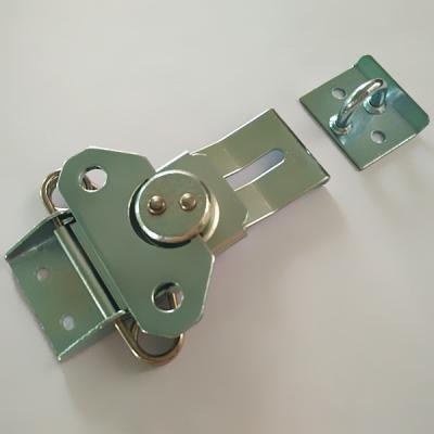 China Large butterfly latch with keeper plate, Padlocking. zinc,Rohs for sale