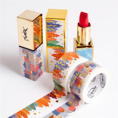 China Printed Washi tape,Special tape for professional gift box packaging.Viscosity strength,non-fading,Waterproof. for sale