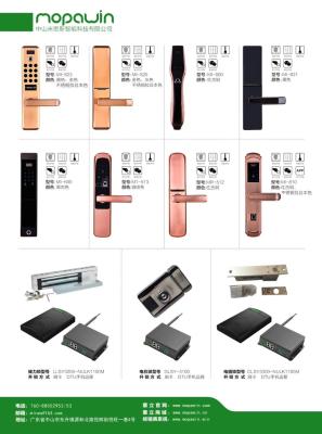 China Fingerprint Intelligent door lock digital door lock keyless touch lock Biological fingerprint lock for sale