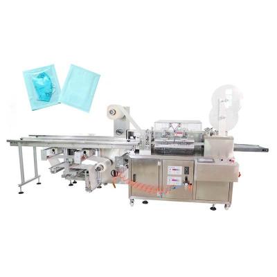 China Children N95 Face Mask Packaging Machine 5.5KW 4 Side Seal Packing Machine for sale