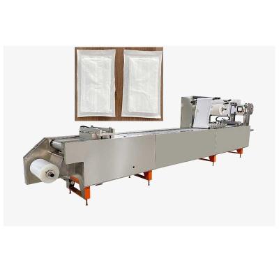 China PE Film Medical Mask Side Sealing Packing Machine SN-420D 14.5KW for sale