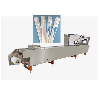 China Multi Lanes Stretch Film Wrapping Packaging Machine Pharyngeal Swabs 14.5KW for sale