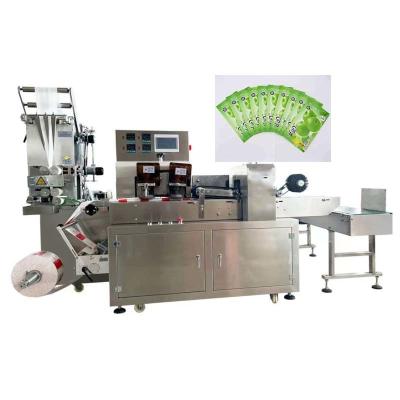 China 3.8KW Wet Wipes Packing Machine 650KG Non Woven Wipe Packing Line​ for sale