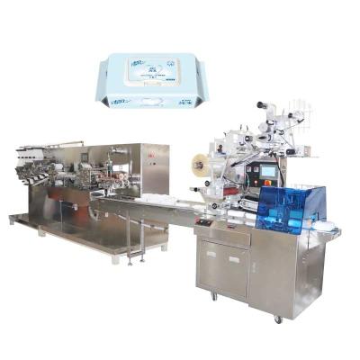 China 50Hz 3KW Electronic Packing Machine Baby Wipes Making Machine Multifunctional for sale