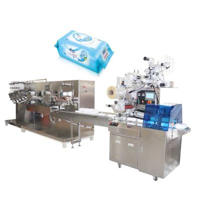 China 30PC - Feuchtpflegetücher des Baby-80PC, die Maschine/Produktions-Maschine 3KW herstellen zu verkaufen