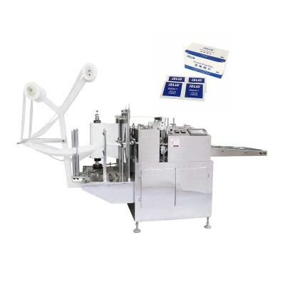 China Horizontal Alcohol Swab Machine Durable 50Hz 4 Side Seal Pouch Machine for sale