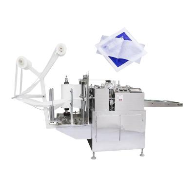 China Wound Alcohol Swab Machine Automatic Pads Packing Machine 3KW for sale