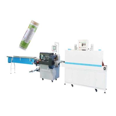 China Horizontal Heat Shrink Packaging Machine Automatic Dry Noodle Roll Packing for sale