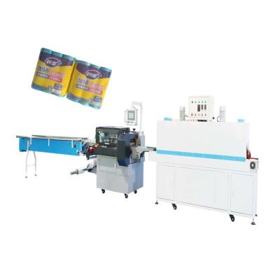 China Garbage Film Shrink Wrapping Machine 5.5KW Shrink Packaging Machine for sale