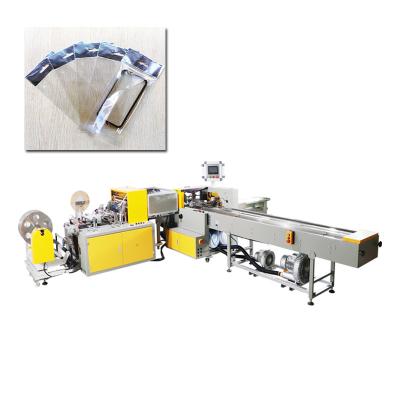 China OPP Film Automatic Paper Bag Packing Machine 13kw Card Sleeve Packing for sale