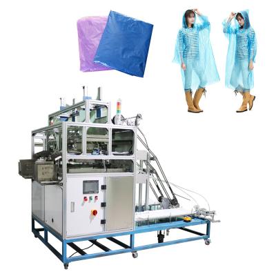China Raincoat Folding Packaging Machine Intact Folding And Stacking Machine for sale