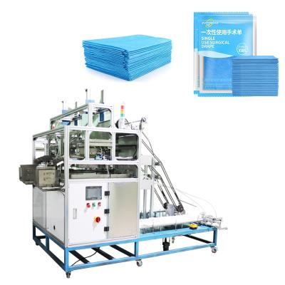 China SN-180 Medical Mattress Folding Wrapping Machine Stacking 220v for sale