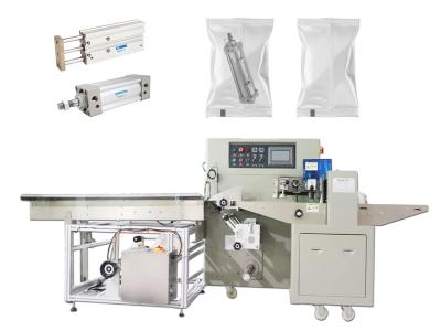 China Pneumatic PE Film Wrapping Machine Horizontal Flow Wrap Packing Machine for sale