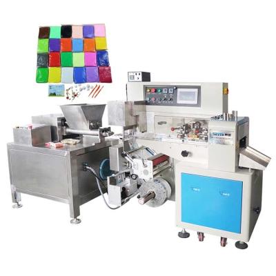 Chine Chaîne d'emballage automatique d'extrudeuse de machine de conditionnement de pâte à modeler machine à vendre