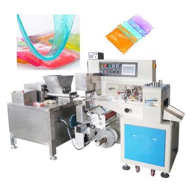 China Automatic Clay Plasticine Packing Machine Extruding Cutting Sealing for sale