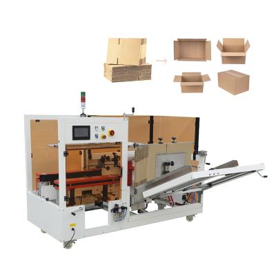 China Easy to Operate Auto Case Erector Automatic Vertical Packing Machine for sale