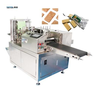China Touch Screen 4 Side Seal Packing Machine For 4 Lanes Military Compressed Biscuits for sale