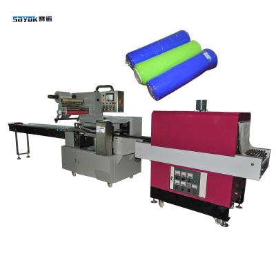 China Dual Zone Shrink Surface Horizontal Film Wrapping Machine For Filter Element for sale