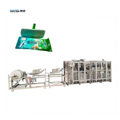 China 7.5 KW 2100KG Wet Floor Wipe Making Packing Machine Automatic Packing Machinery for sale