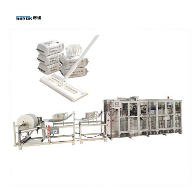 중국 Host Speed Control Wet Floor Wipes Packing Machine Customizable Packaging Designs 판매용