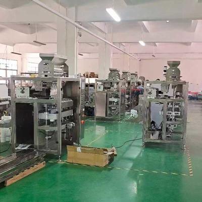 China Plexiglass Safety Door Automatic Packing Machinery 10 Lines For 2-5g Green Tea Powder à venda