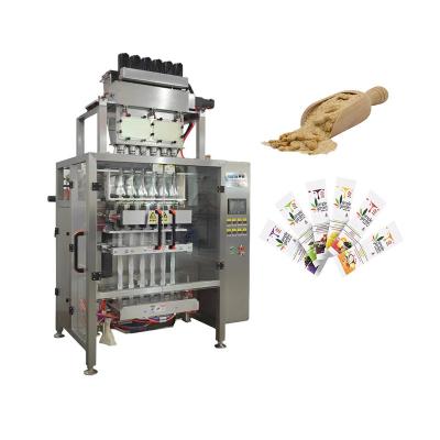 China Small Apple Powder Sachet / Stick Packing Automatic Packing Machinery With Plexiglass Safety Door for sale