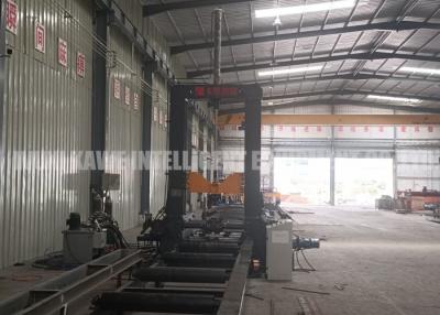 China ISO9001 H Beam Production Line H Beam Assembly Machine Gas Shield Welding for sale