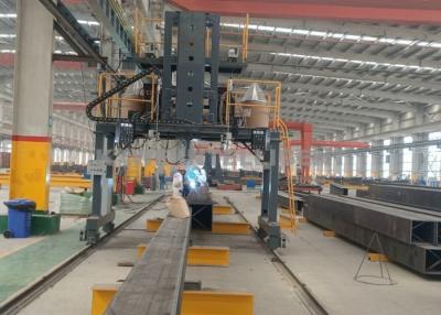 China 4000mm H Beam Production Line Automatic Beam Welding Line Machine for sale