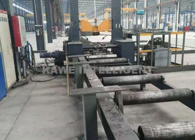 China CNC H Beam Production Line Gray Steel Beam Assembly Machine for sale