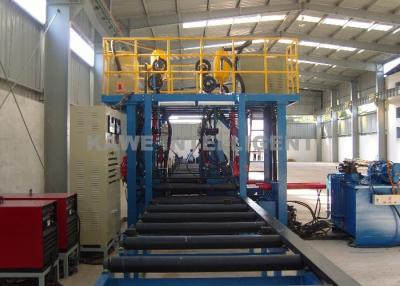 China Pre Engineered Building Pull Through Welding Machine 300-1500mm for sale