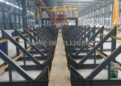 China Linha de produção linha da soldadura automática de grande período de produção do feixe de H para a construção pre projetada à venda